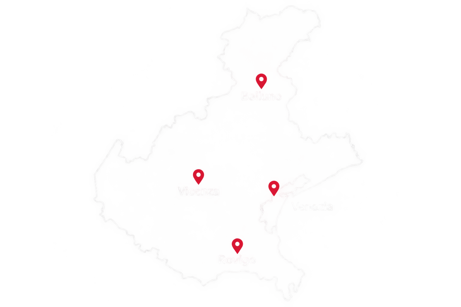 mappa veneto